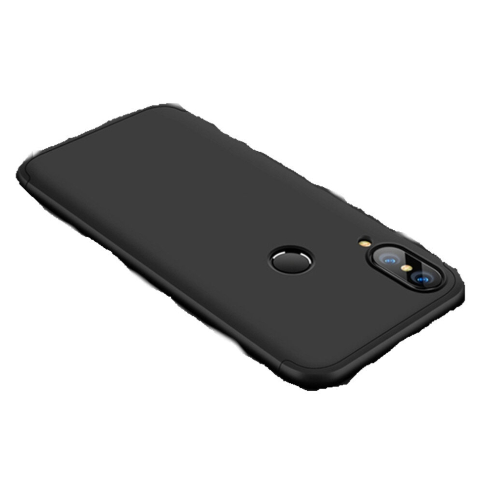 Three Stage Splicing Full Coverage Pc Case For Huawei Nova 3 (Black) Black 8881471538658