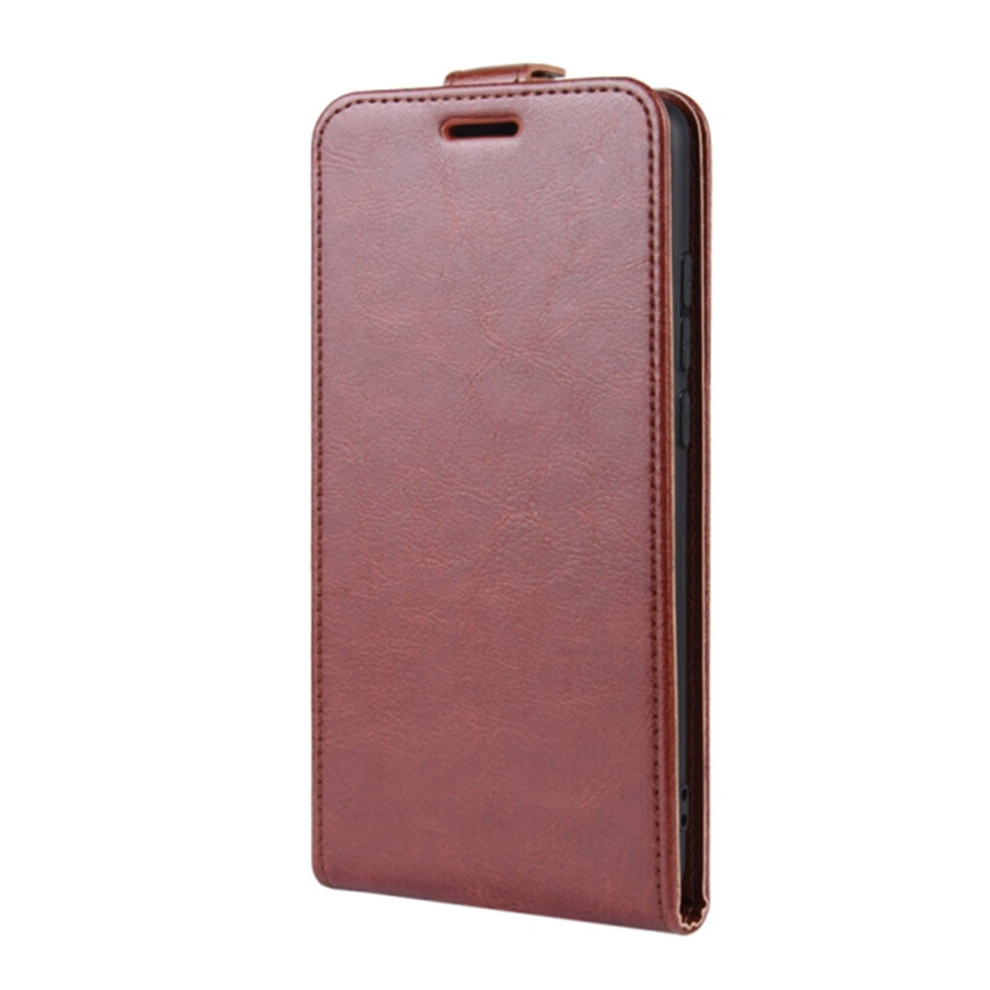 2Pc Crazy Horse Vertical Flip Leather Protective Case For Xiaomi Redmi K20/K20 Pro/Mi 9T/Mi 9T Pro(Brown) Brown 8881471535633