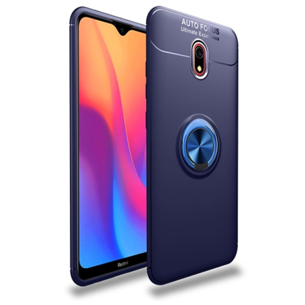 For Xiaomi Redmi 8A Lenuo Shockproof Tpu Protective Case With Invisible Holder(Blue) Blue 8881471535497