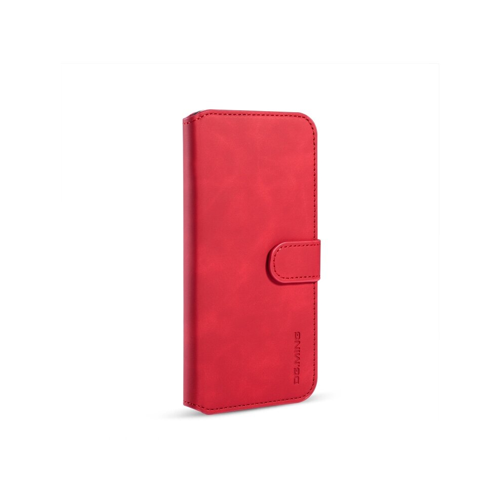 For Huawei Y9s / Honor 9X Pro / 9X Dg.ming Retro Oil Side Horizontal Flip Case With Holder & Card Slots & Wallet(Red) Red 8881471539181