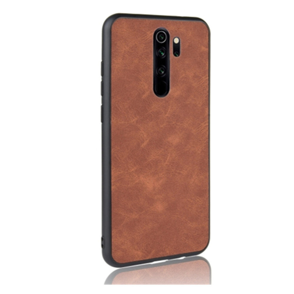 2 Pcs For Xiaomi Redmi Note 8 Pro Shockproof Sheep Skin Pc + Pu + Tpu Case 8881471536418