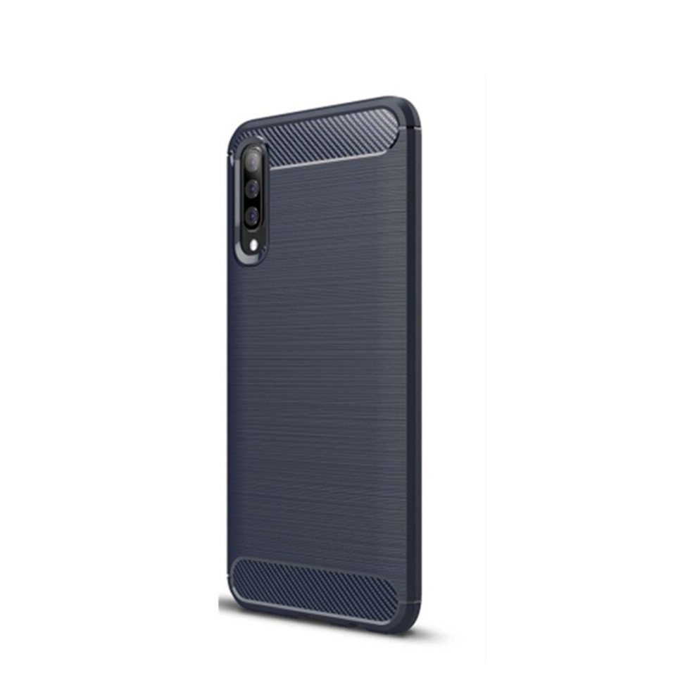 For Galaxy A70 Brushed Texture Carbon Fiber Tpu Case 8881471538023