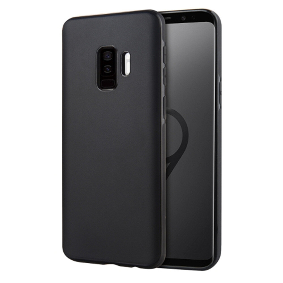 Car Series Magnetic Suction Tpu Case For Galaxy S9+ (Black) Black 8881471538795