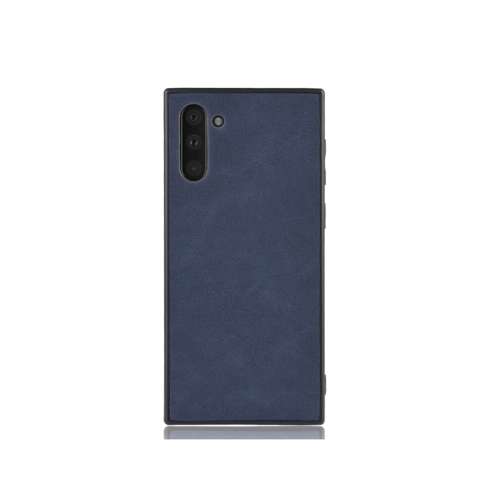 2Pcs Shockproof Sheep Skin Pc + Pu + Tpu Case For Galaxy Note10(Blue) Blue 8881471538610