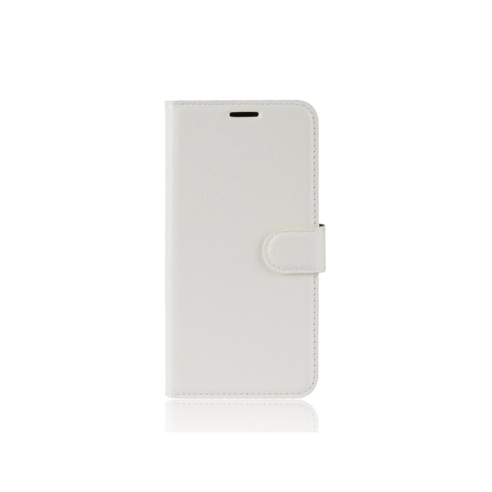 2Pcs For Huawei Mate 30 Pro Litchi Texture Horizontal Flip Leather Case With Wallet & Holder & Card Slots(White) White 8881471535749