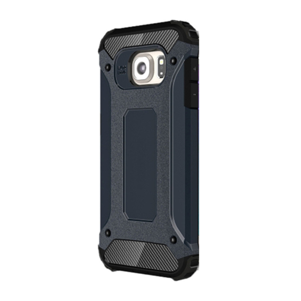 2Pc For Galaxy S6 Tough Armor Tpu + Pc Combination Case (Navy ) Blue 8881471533974