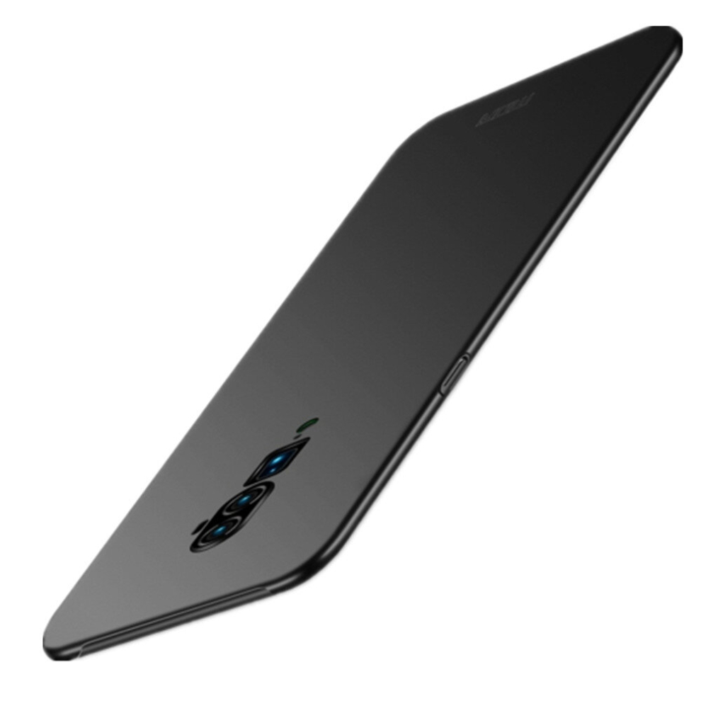 Frosted Pc Ultra-Thin Hard Case For Oppo Reno 10X Zoom (Black) Black 8881471537064