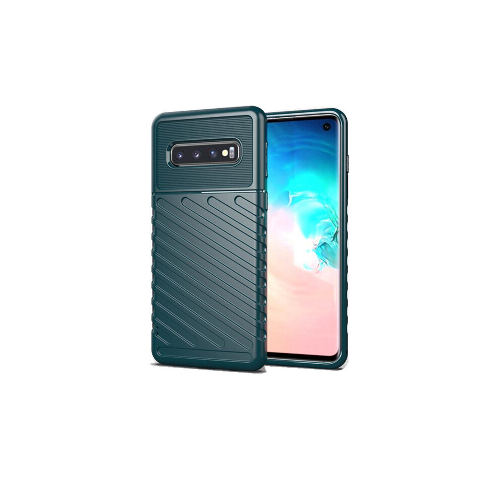 2Pcs For Galaxy S10 Thunderbolt Shockproof Tpu Soft Case 8881471536197