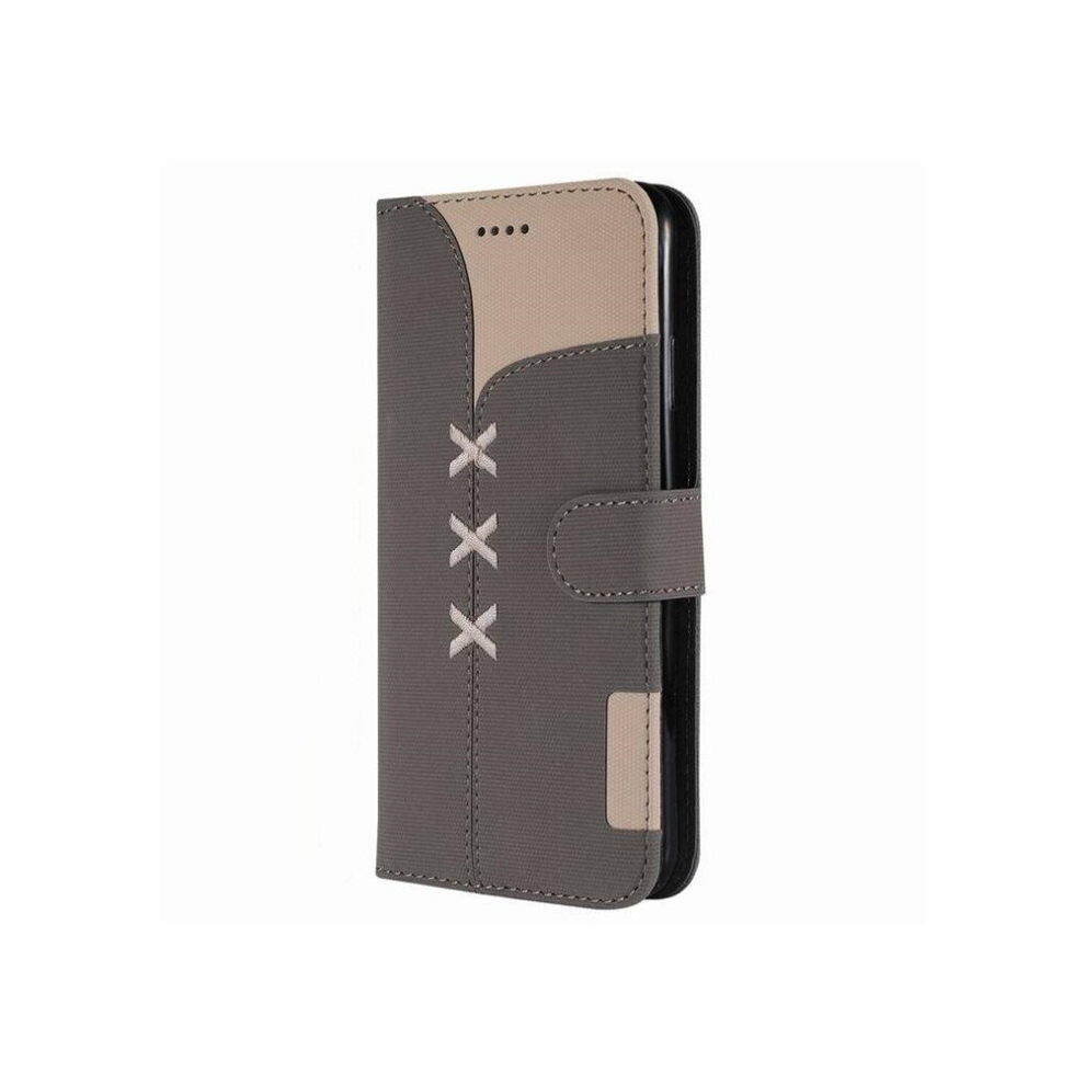 Fabric Stitching Embroidery Horizontal Flip Leather Case For Galaxy A70 8881471538092