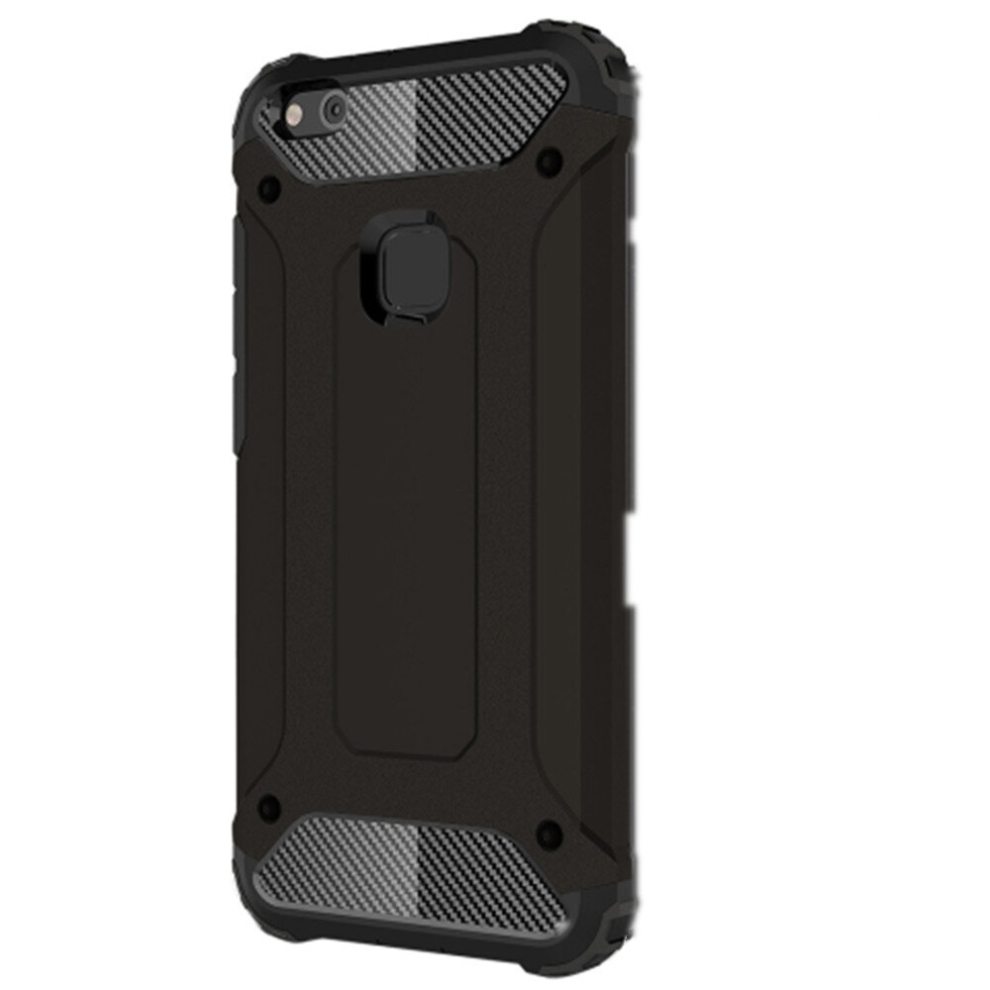 2 Pcs For Huawei P10 Lite Tpu + Pc Combination Case(Black) Black 8881471536906