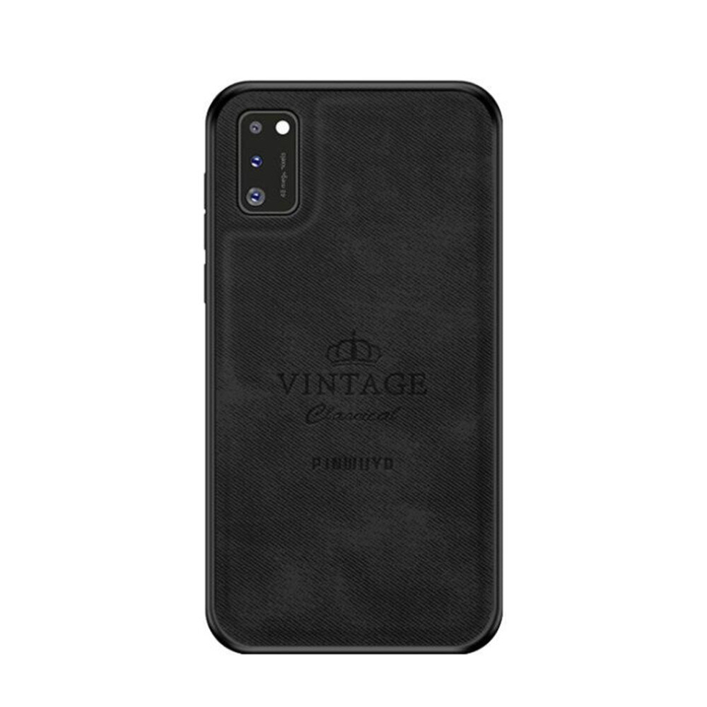 Shockproof Waterproof Full Coverage Pc + Tpu + Skin Protective Case For Galaxy A41 (Black) Black 8881471534384