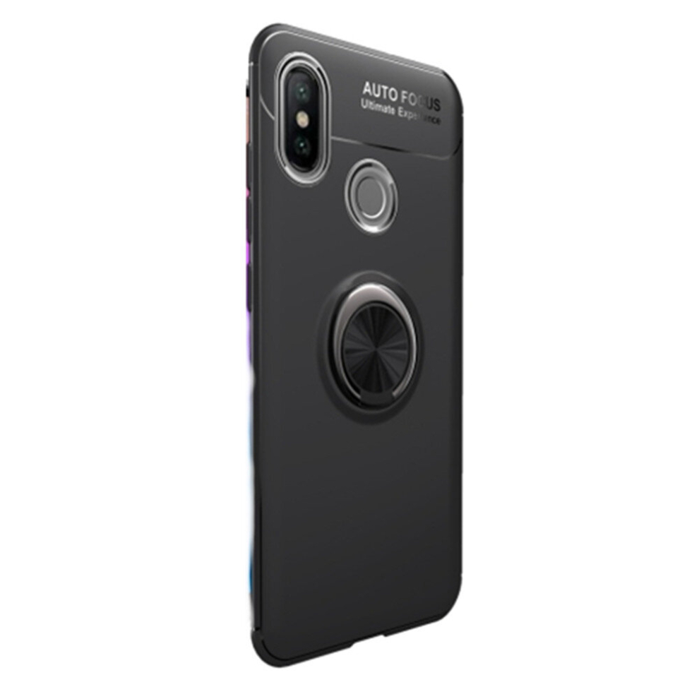 Shockproof Tpu Case For Huawei Honor 8X Max, With Holder (Black) Black 8881471534124