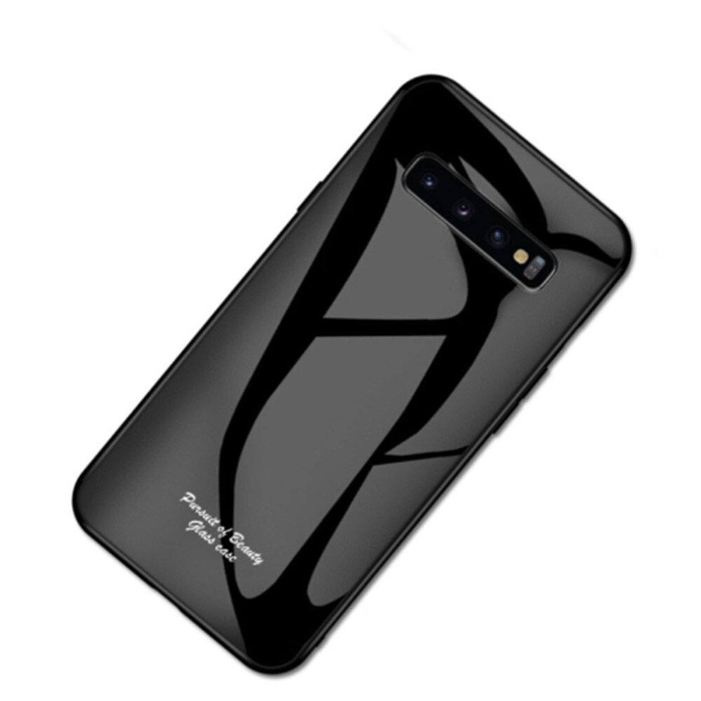 2 Pcs For Galaxy S10+ Tpu Case(Black) Black 8881471547667
