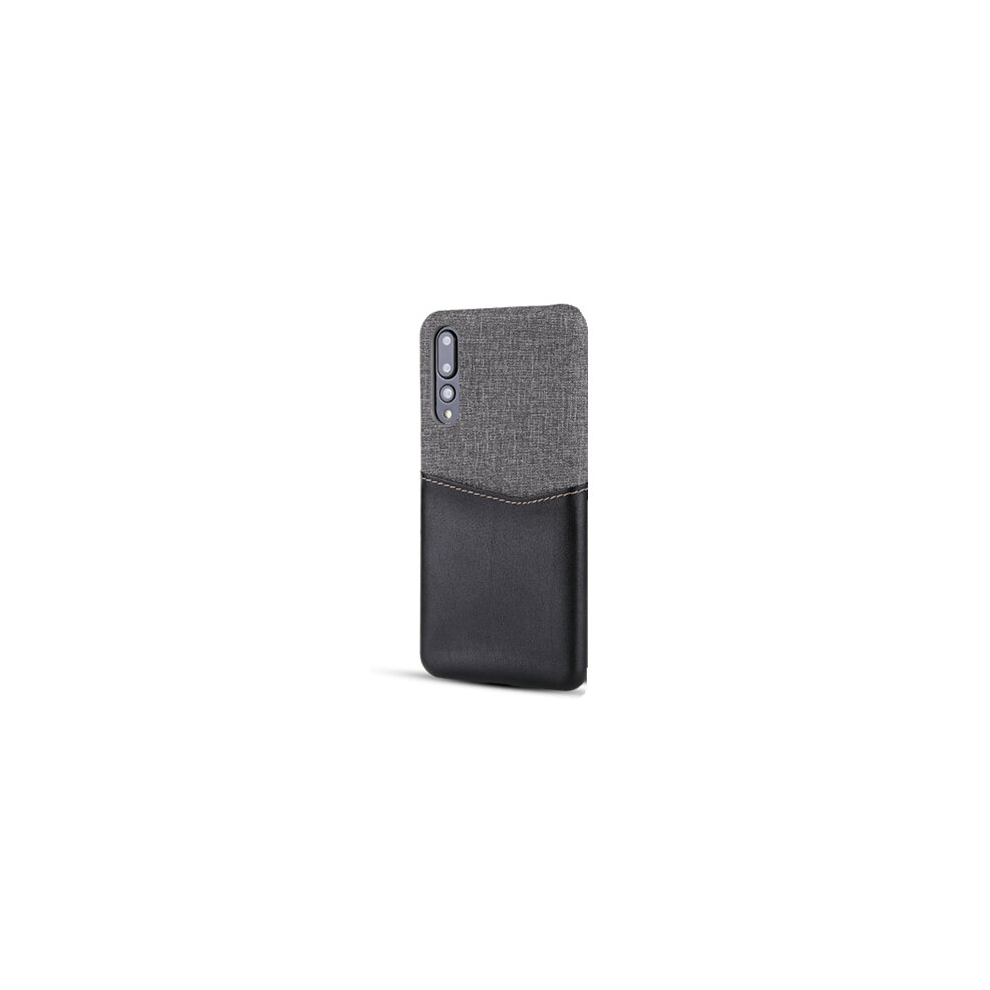 For Huawei P20 Pro Pc + Pu Splicing Case With Card Slots 8881471547247