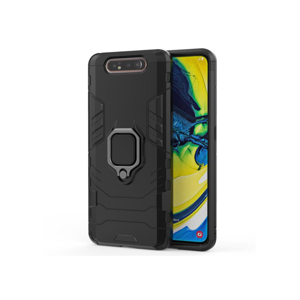 2Pcs Pc + Tpu Shockproof Protective Case For Galaxy A80 / A90 8881471534414