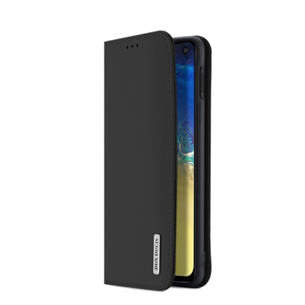 Wish Series Tpu + Pu + Leather Case For Galaxy S10 E, With Card Slots & Wallet (Black) Black 8881471550384