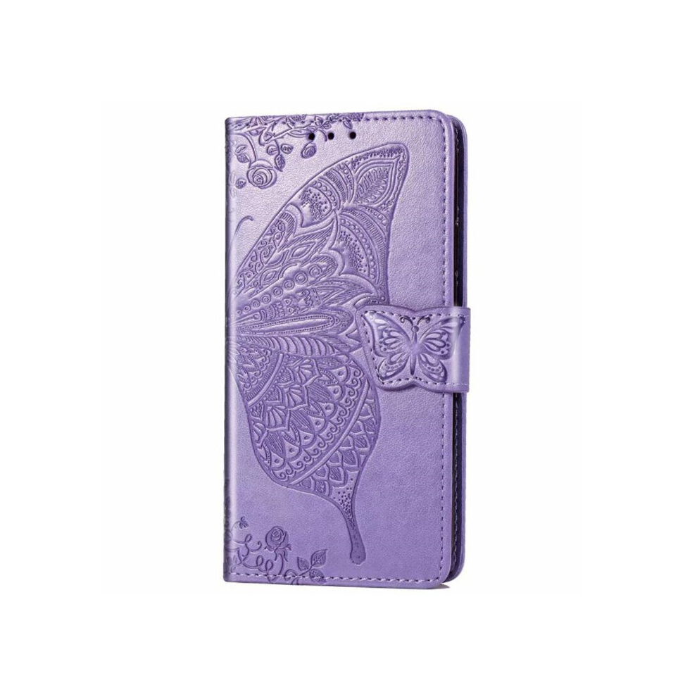 For Galaxy A21 Eu Version Butterfly Love Flowers Embossing Horizontal Flip Pu Leather Case 8881471547438