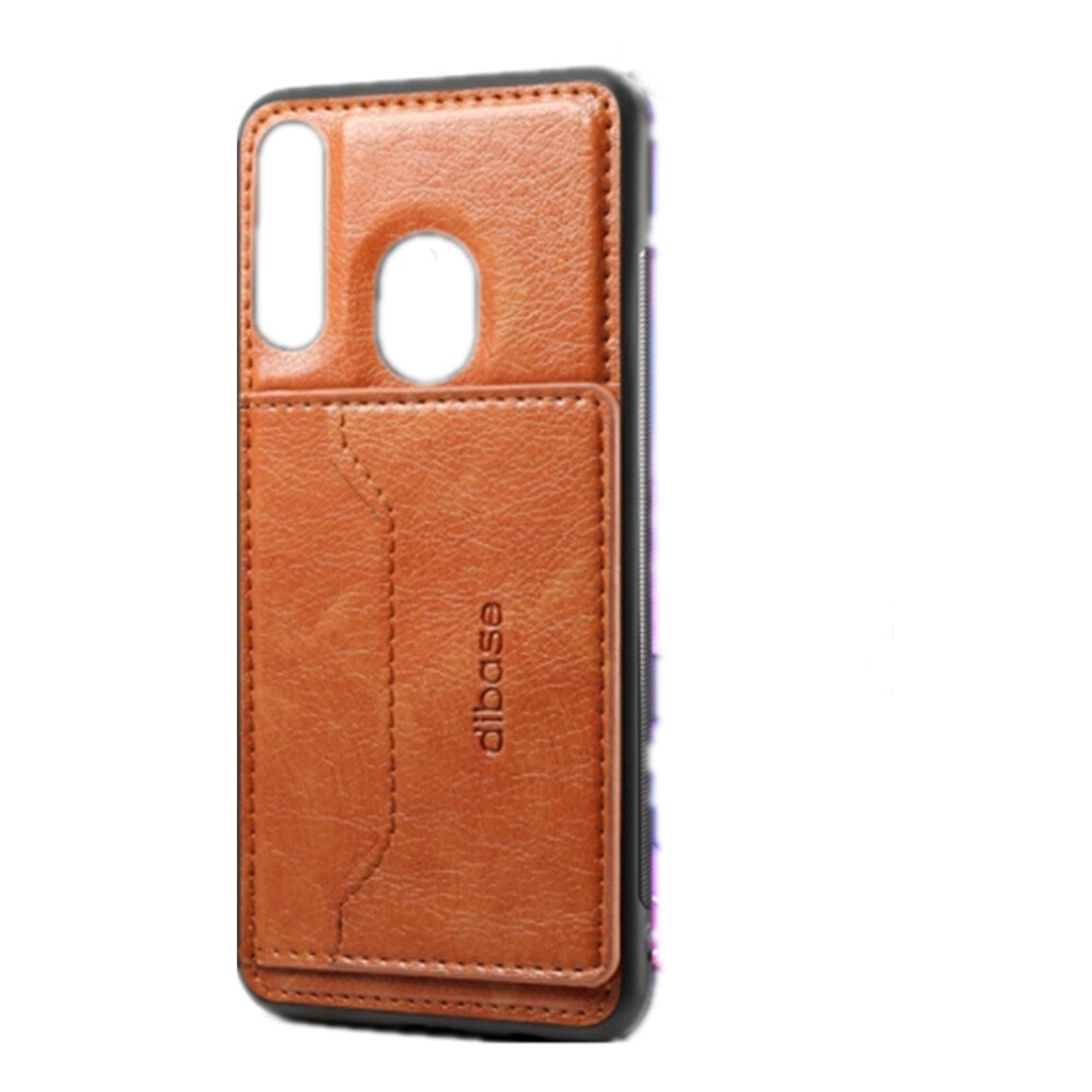 Tpu + Pc + Pu Crazy Horse Texture Protective Case For Huawei P30 Lite With Holder & Card Slots (Brown) Brown 8881471550179