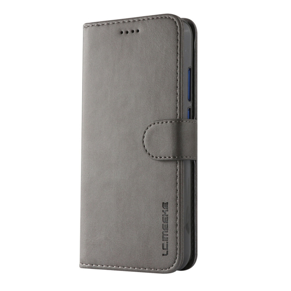 For Huawei P20 Lite / Nova 3E Calf Texture Horizontal Flip Leather Case, With Holder & Card Slots & Wallet(Grey) Grey 8881471534469