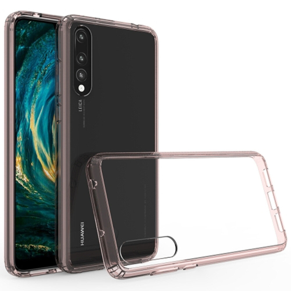 2Pcs Scratchproof Tpu + Acrylic Protective Case For Huawei P20 Pro(Pink) Pink 8881471544598