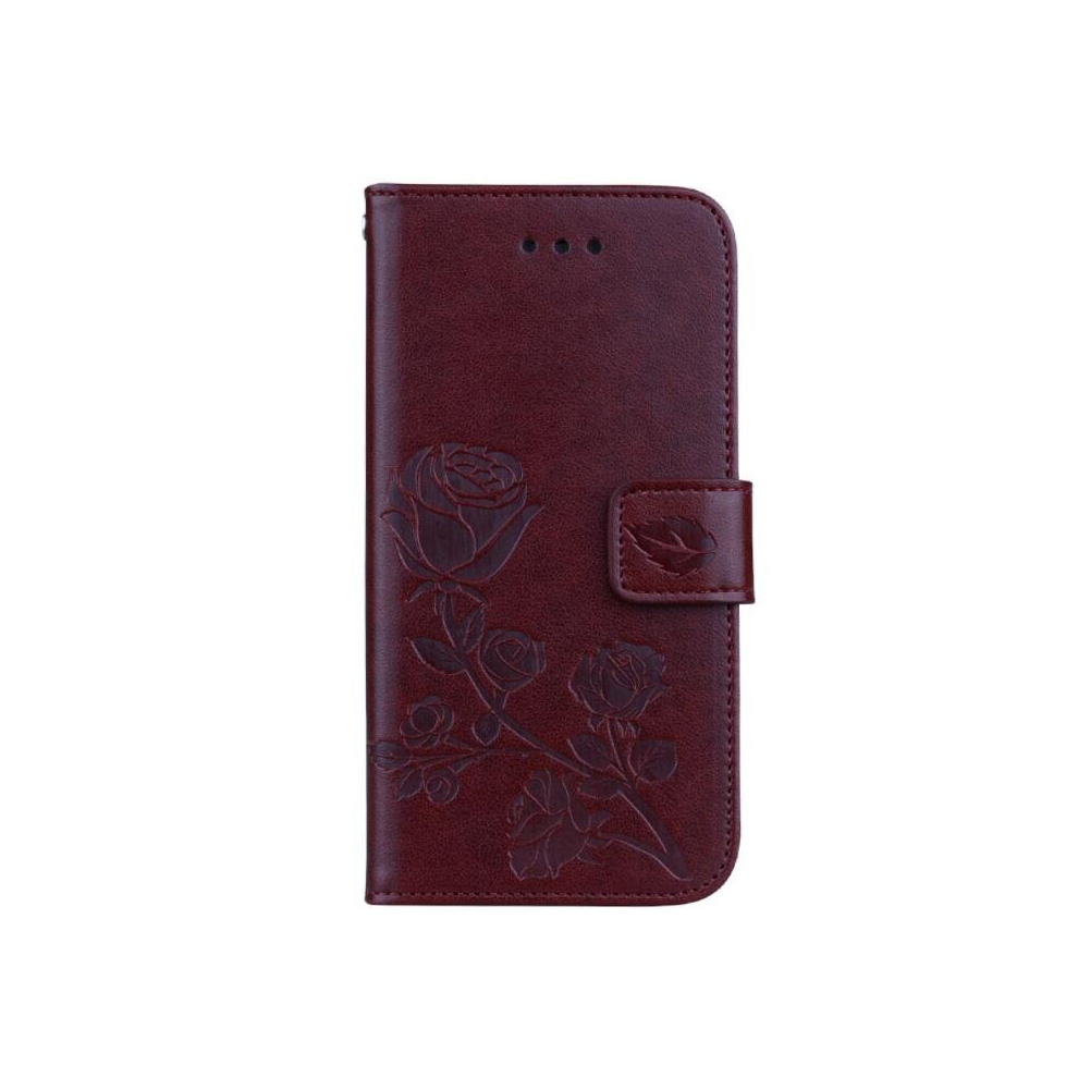 Rose Embossed Horizontal Flip Pu Leather Case For Galaxy S10e, With Holder & Card Slots & Wallet (Brown) Brown 8881471544857