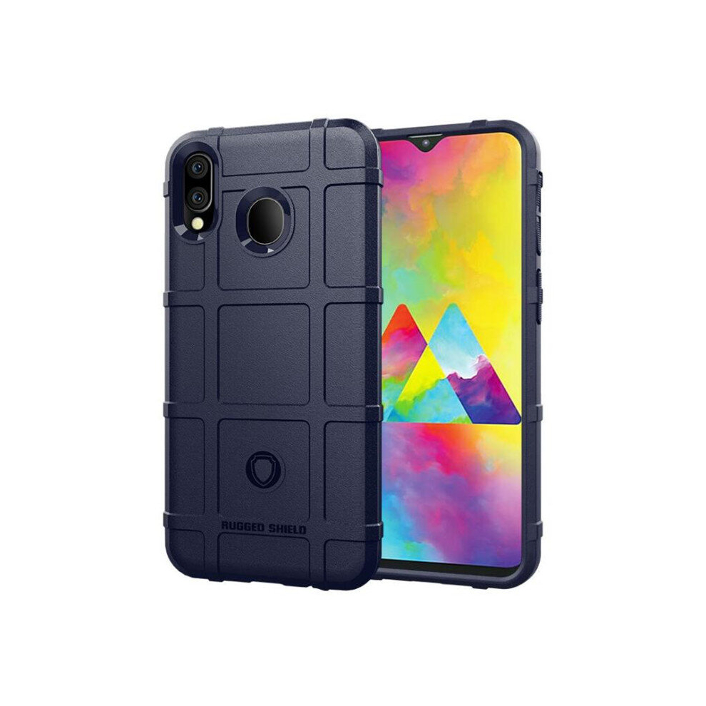 2Pcs Shockproof Rugged Shield Full Coverage Protective Silicone Case For Galaxy M20 8881471551008