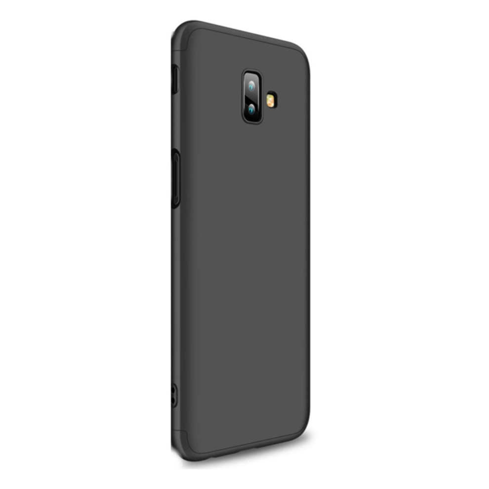 Three Stage Splicing Full Coverage Pc Case For Samsung Galaxy J6+ (Black) Black 8881471547971