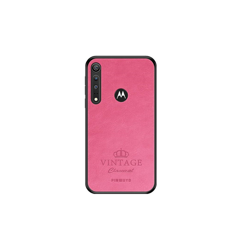 For Moto G8 Play / One Macro Classical Leather Pc + Tpu + Pu Leather Waterproof And Anti-Fall All-Inclusive Protective Shell 8881471550506