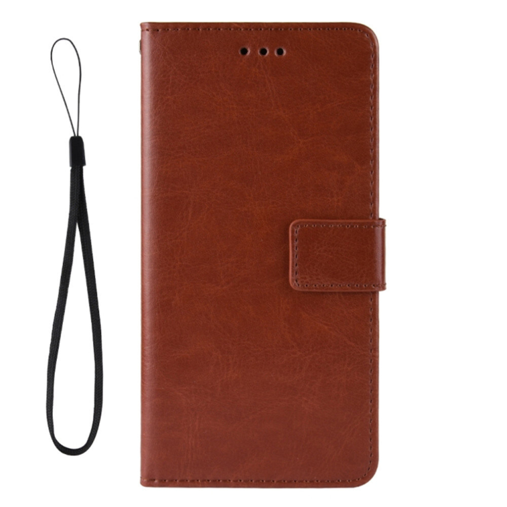 Retro Texture Horizontal Flip Leather Case For Huawei Honor 9X With Holder & Card Slots & Photo Frame(Brown) Brown 8881471542563