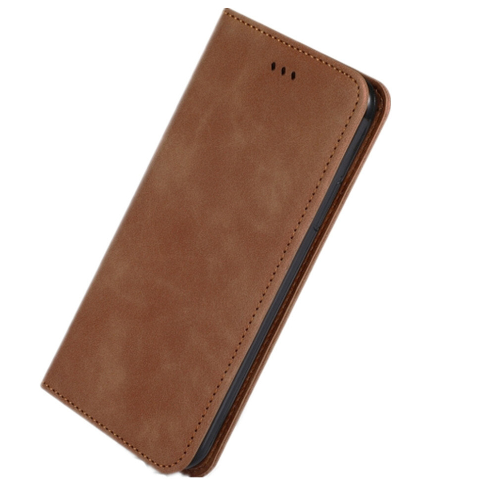 Retro Skin Feel Business Magnetic Horizontal Flip Leather Case For Sony Xperia 1 & Xperia Xz4(Brown) Brown 8881471547858