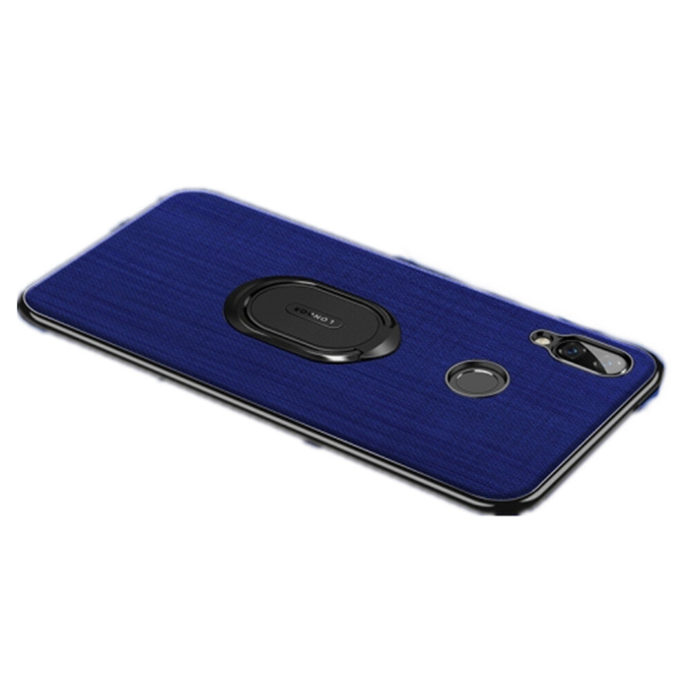 Londor Shockproof Pc + Tpu Case For Huawei P20 Lite / Nova 3E, With Metal Holder (Blue) Blue 8881471550957