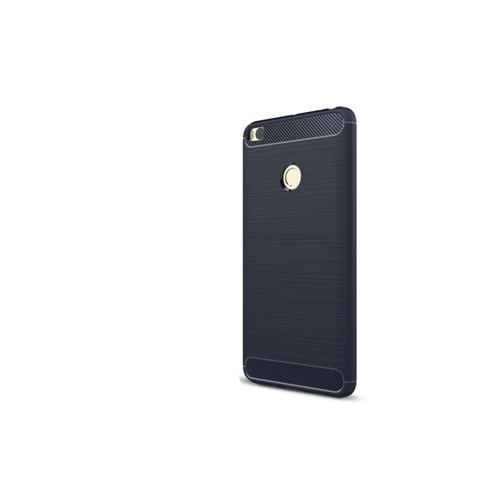 For Xiaomi Max 2 Brushed Texture Carbon Fiber Shockproof Tpu Rugged Armor Protective Case 8881471540590