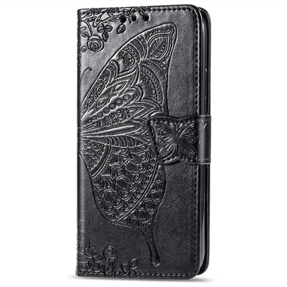 Butterfly Love Flowers Embossing Horizontal Flip Leather Case For Huawei Nova5 8881471550353