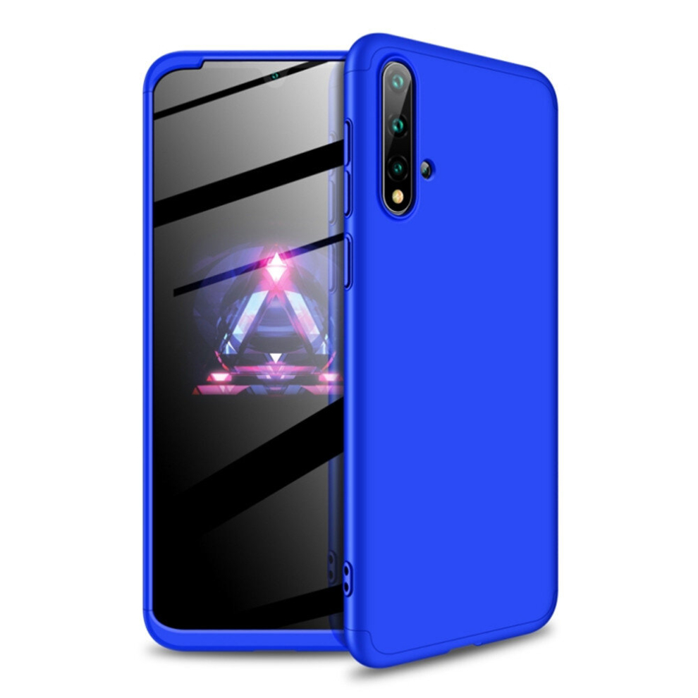 Three Stage Splicing Full Coverage Pc Case For Huawei Nova 5(Blue) Blue 8881471543140