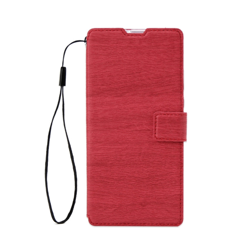 For Huawei P30 Ultra-Thin Tree Texture Horizontal Flip Tpu + Pu Leather Case, With Card Slots & Holder & Lanyard(Red) Red 8881471540392