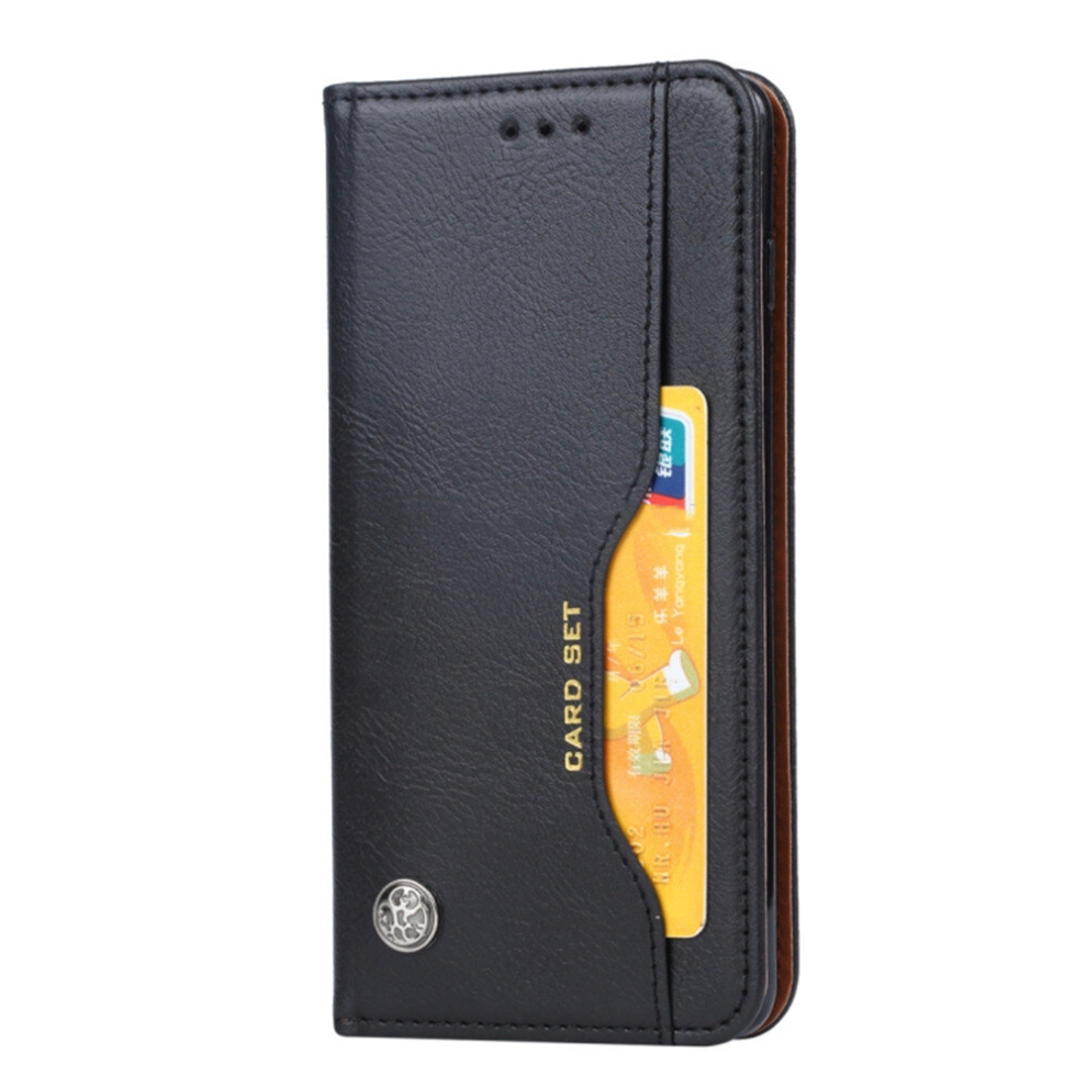 Knead Skin Texture Horizontal Flip Leather Case For Galaxy S10e, With Photo Frame & Holder & Card Slots & Wallet (Black) Black 8881471550360