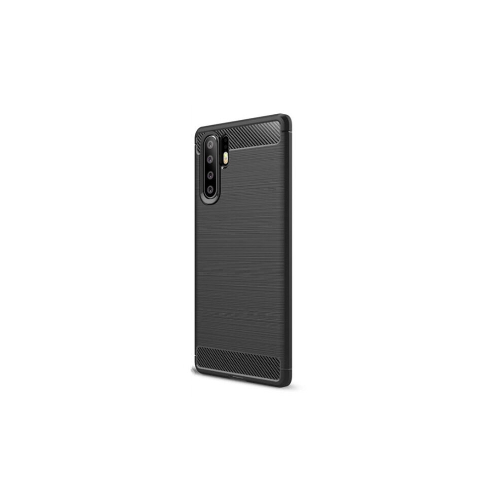 Brushed Texture Carbon Fiber Shockproof TPU Case for Huawei P30 Pro