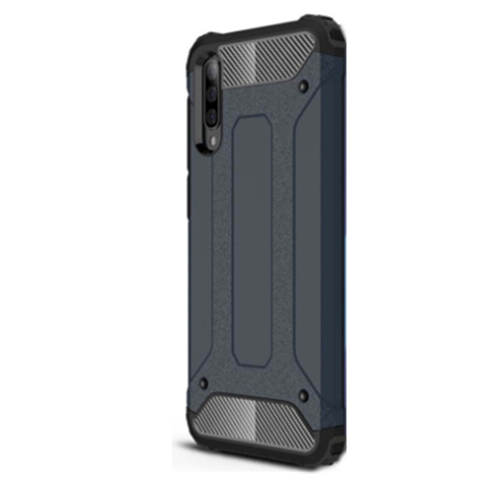 2Pc For Galaxy A70 / A70s Magic Armor Tpu + Pc Combination Case(Navy ) Blue 8881471539808