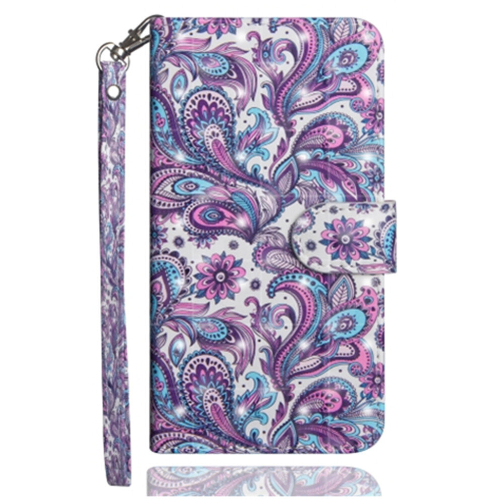 3D Painting Pattern Horizontal Flip Tpu + Pu Leather Case With Holder & Card Slots & Wallet For Galaxy A70 8881471543294