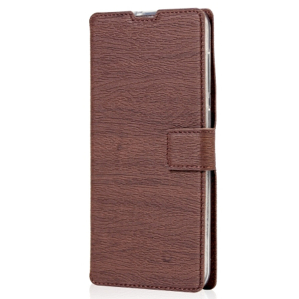 For Galaxy A30 / A50 / A20 Ultra-Thin Tree Texture Horizontal Flip Tpu + Pu Leather Case, With Card Slots & Holder(Brown) Brown 8881471542136