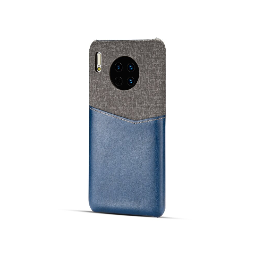 For Huawei Mate 30 Pc + Pu Splicing Case With Card Slots(Blue) Blue 8881471548152