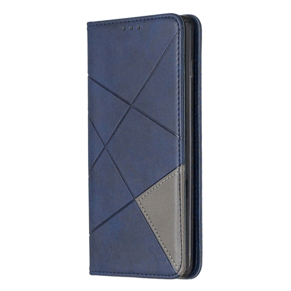 Rhombus Texture Horizontal Flip Magnetic Leather Case With Holder & Card Slots & Wallet For Galaxy S10+(Blue) Blue 8881471540293