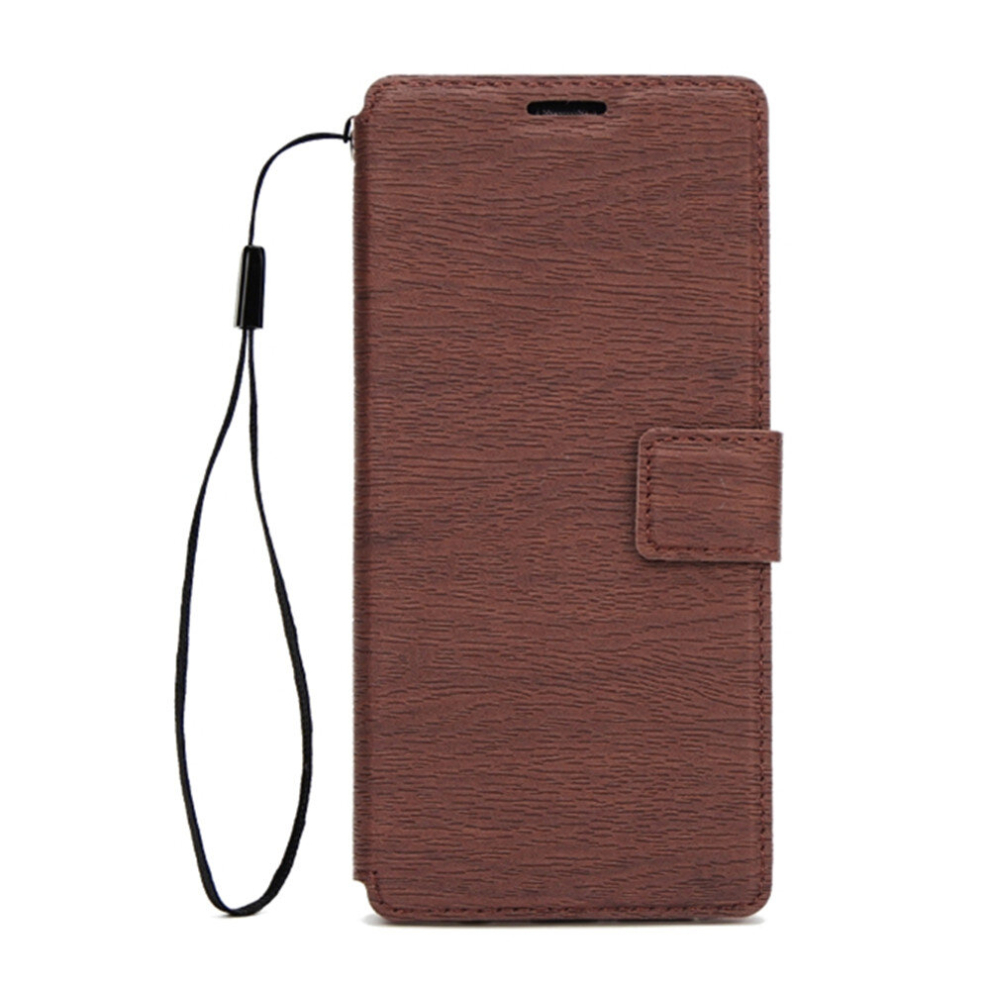 For Galaxy Note9 Ultra-Thin Tree Texture Horizontal Flip Tpu + Pu Leather Case, With Card Slots & Holder & Lanyard(Brown) Brown 8881471544017