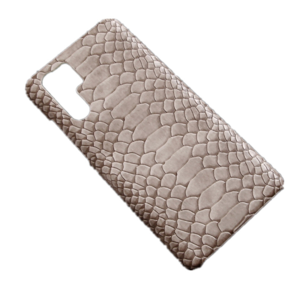 For Huawei P30 Pro Snakeskin Texture Pc + Pu Case(Grey) Grey 8881471548138