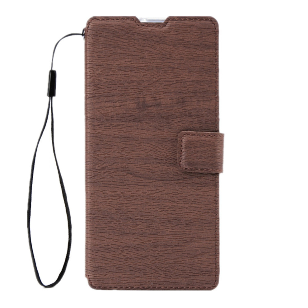 For Galaxy S10+ Ultra-Thin Tree Texture Horizontal Flip Tpu + Pu Leather Case, With Card Slots & Holder & Lanyard(Brown) Brown 8881471539976