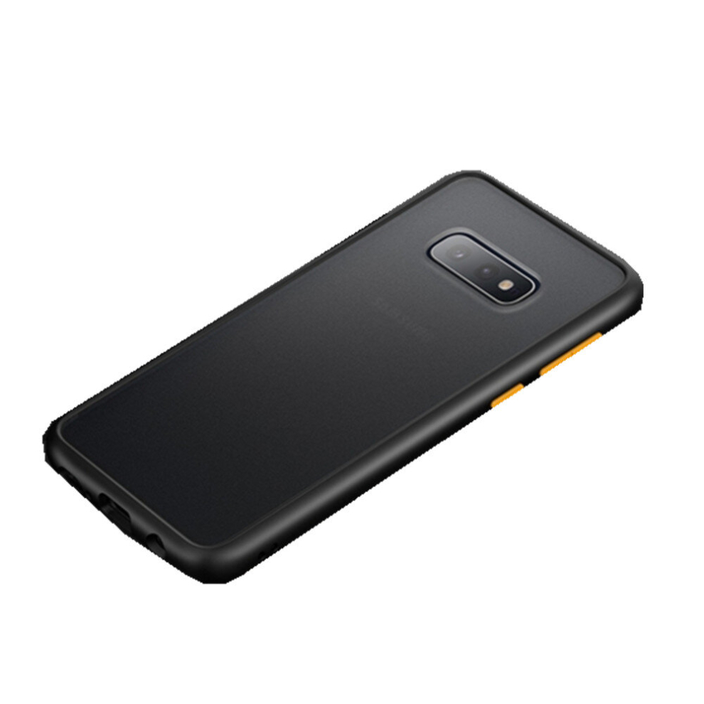 Shockproof Frosted Pc+ Tpu Case For Galaxy S10e (Black) Black 8881471545281