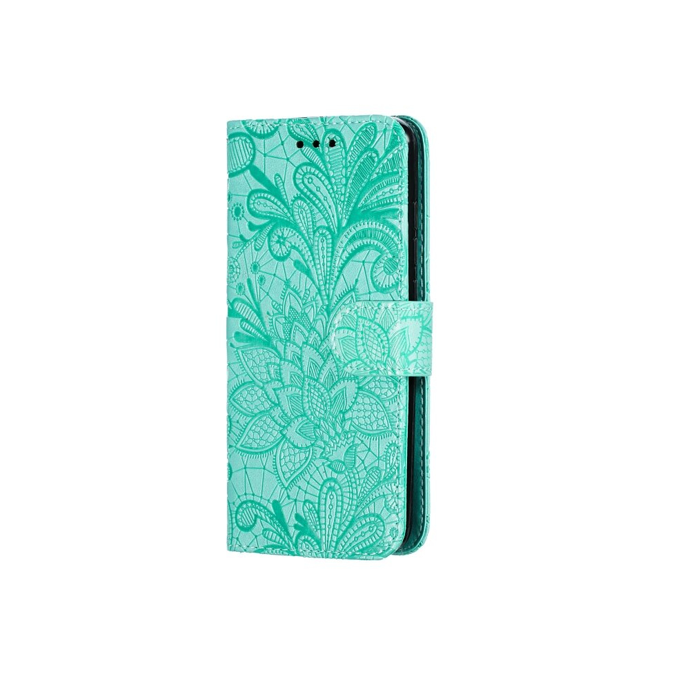 Lace Flower Horizontal Flip Leather Case With Holder & Card Slots & Wallet For Xiaomi Redmi 7A(Green) Green 8881471540743