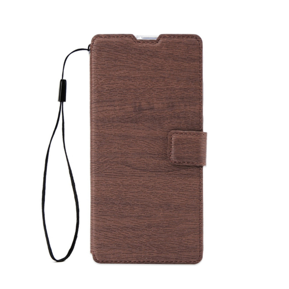 For Huawei P30 Lite Ultra-Thin Tree Texture Horizontal Flip Tpu + Pu Leather Case, With Card Slots & Holder & Lanyard(Brown) Brown 8881471546554