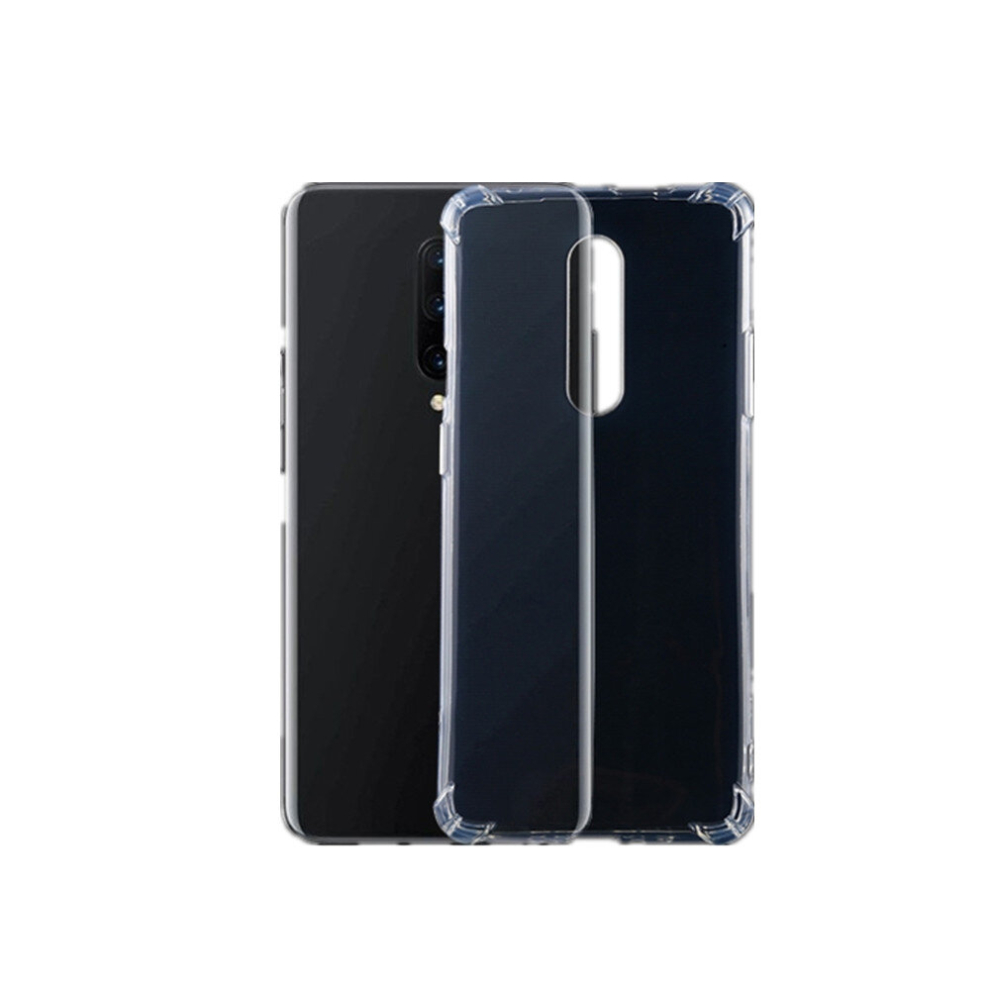 For Oneplus 6T Four-Corner Shockproof Ultra-Thin Transparent Tpu Case 8881471540699