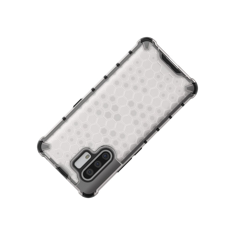2Pcs For Vivo X30 / X30 Pro Shockproof Honeycomb Pc + Tpu Case(White) White 8881471546370